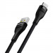 Kabel Baseus Flash 2 USB-USB C 100w 2m (czarny) - Galeria zdjęcie 3