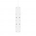 Listwa zasilająca Belkin Power Surge 4-PORT + 1xUSB-A +1xUSB-C 2.4A PD 525J 2m White - Galeria zdjęcie 5