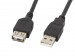 Lanberg przedłużacz usb 2.0 am-af 1.8m (czarny) ca-usbe-10cc-0018-bk - Galeria zdjęcie 1