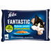 FELIX Fantastic Łosoś w galaretce + Gładzica w galaretce - saszetki dla kota - 4x85g - Galeria zdjęcie 1