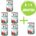 BRIT Paté & Meat z dziczyzną - mokra karma dla psa - 5x400g + 400g GRATIS! - Galeria zdjęcie 1