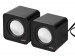AUDIOCORE GŁOŚNIKI KOMPUTEROWE 6W USB BLACK AC870B - Galeria zdjęcie 1