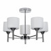 Żyrandol klasyczna lampa sufitowa wisząca Activejet MIRA Chrom 5xE27 do salonu - Galeria zdjęcie 2