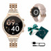Smartwatch damski Manta Diamond Lusso złoty + bransoletka YES - Galeria zdjęcie 3