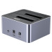 UNITEK STACJA KLONUJĄCA 2X SATA 2,5"3,5" USBC 10GB - Galeria zdjęcie 2