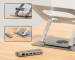 UNITEK PODSTAW. POD LAPTOP +HUB USB-C,HDMI,PD 100W - Galeria zdjęcie 7