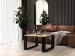 Stolik MODERN MINI 67x67xH40 sonoma/czarny - Galeria zdjęcie 3