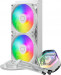 COOLER MASTER CHŁODZENIE WODNE MasterLiquid 240 Atmos ARGB White - Galeria zdjęcie 2