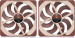 Wentylator NOCTUA 140mm NF-A14x25 G2 PWM Sx2 PP - Galeria zdjęcie 2