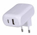 Ładowarka Belkin BoostCharge Dual USB-C + USB-A Wall Charger 42W White - Galeria zdjęcie 1