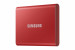 Dysk zewnętrzny SSD Samsung T7 (2TB; USB 3.2; czerwony; MU-PC2T0R/WW) - Galeria zdjęcie 3