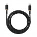 Kabel Baseus Dura Typ C 20W 2m (czarno-złoty) - Galeria zdjęcie 1