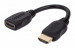 MANHATTAN PRZEDŁUŻACZ KABEL HDMI-HDMI 2.0 M/F 20CM - Galeria zdjęcie 1