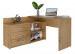 Biurko narożne + komoda DANY 120x50xH76 artisan - Galeria zdjęcie 1