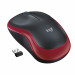Mysz Logitech M185 bezprzewodowa, czerwona. - Galeria zdjęcie 2