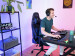 Fotel gamingowy TRUST GXT708B RESTO CHAIR BLUE (24435) - Galeria zdjęcie 2