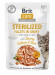 BRIT Care Cat Sterilized Salmon&Tuna Pouch - mokra karma dla kota - 85 g - Galeria zdjęcie 1