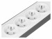 Listwa zasilająca Belkin Power Surge 4-PORT + 2xUSB-A 2.4A 525J 2m Grey/White - Galeria zdjęcie 4