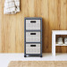 ROTHO Country antracyt/cappuccino - regał - 71,2 x 32,5 x 37,5 cm - Galeria zdjęcie 5