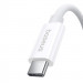 Kabel Baseus Superior Typ C-Typ C 240W 1m (biały) - Galeria zdjęcie 3