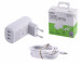 Ładowarka Belkin BoostCharge 3 Port USB-C PD 3.1 PPS Wall Charger 67W + USB-C to USB-C Cable 2m White - Galeria zdjęcie 1