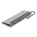 Hub Belkin Connect USB-C 11-in-1 Multiport Dock 1x4k HDMI/1xDisplayPort/1xVGA/3xUSB-A/1xUSB-C PD/1xRJ45 Gigabit/1xSD Card reader/1xMicroSD Card reader/1xAudio Grey - Galeria zdjęcie 1