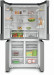 Lodówka BOSCH Serie 4 KFN 96VPEA No Frost Side by Side 183cm - Galeria zdjęcie 2