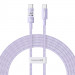 Kabel Baseus Gem Typ C-Typc C 100W 2m (fioletowy) - Galeria zdjęcie 1