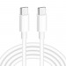 IBOX KABEL IKUTCS1W USB-C 60W SILICON 1M WHITE - Galeria zdjęcie 1