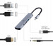 GEMBIRD MULTI ADAPTER USB TYP-C 5W1 SREBRNY - Galeria zdjęcie 3