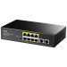 Switch CUDY FS1010P 8-Port 10/100M PoE+ 120W 2xUplink - Galeria zdjęcie 2