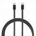 IBOX KABEL IKUTCS1B USB-C 60W SILICON 1M BLACK - Galeria zdjęcie 2
