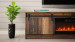 Szafka RTV GRANERO+kominek 200x56,7x35 old wood - Galeria zdjęcie 5