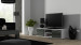 Szafka RTV SOHO 140 biały/ szary połysk - Galeria zdjęcie 1