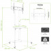 TECHLY STOJAK MOBILNY TV LED/LCD 30-65 CALI 60KG 1 - Galeria zdjęcie 3