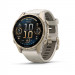Garmin Fenix 8 43 mm AMOLED Sapphire Soft gold z piaskowo-beżowym paskiem - Galeria zdjęcie 1