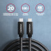 AXAGON BUCM32-CM20AB USB-C 3.2 Gen 2 - Galeria zdjęcie 2