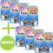 INABA Cat Twin Tuna & Chicken Scallop - przysmak dla kota - 3x(2x40g) + GRATIS - Galeria zdjęcie 1
