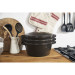 Zestaw 3 naczyń żeliwnych z pokrywką STAUB 40508-386-0 - czarny 24 cm - Galeria zdjęcie 8