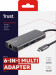 Multi-Port Adapter Trust DALYX 6-IN-1 USB-C Silver (24968) - Galeria zdjęcie 9