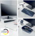 LEITZ Podstawka pod monitor Leitz Ergo, biała - Galeria zdjęcie 4