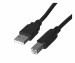 Lanberg kabel usb 2.0 am-bm 1.8m, czarny ca-usba-10cc-0018-bk - Galeria zdjęcie 1
