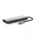 Hub Belkin Connect USB-C 7-in-1 Multiport Adapter 1x4k HDMI/2xUSB-A/1xUSB-C PD3.0/1xRJ45 Gigabit/1xCard reader/1xAudio Grey - Galeria zdjęcie 1