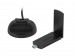 BEZPRZEWODOWA KARTA SIECIOWA WIFI LANBERG NC-3000-WI USB 3.0 AX3000 TRI-BAND 2 WEWNĘTRZNE ANTENY - Galeria zdjęcie 3