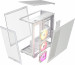 iCUE LINK 3500X RGB Tempered Glass Mid-Tower, White - Galeria zdjęcie 6