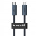 Kabel Baseus Typ C-Typ C 240W 1m (czarny) - Galeria zdjęcie 6
