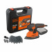 Szlifierka oscylacyjna 120W KA2500K-QS BLACK+DECKER - Galeria zdjęcie 1