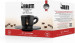 Bialetti Zestaw 4 filiżanek z podstawką - Czarny z miedzianym logo - Galeria zdjęcie 5