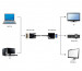Gembird adapter dvi-d -> vga (24m/15f) czarny a-dvid-vgaf-01 - Galeria zdjęcie 3