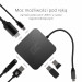 GREEN CELL ADAPTER, PRZEJŚCIÓWKA HUB USB-C 6W1 - Galeria zdjęcie 2